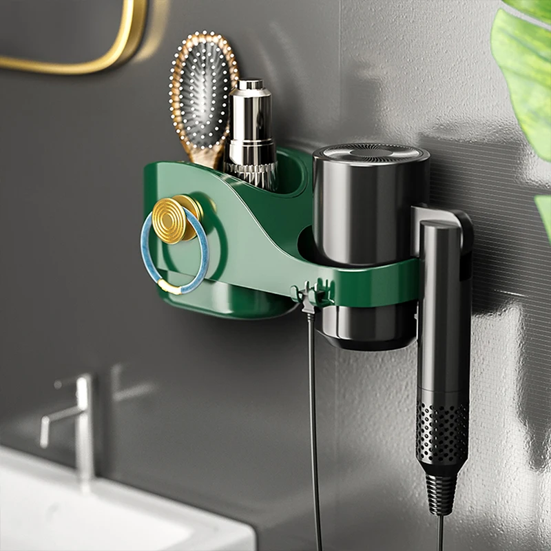 

Настенный держатель для фена, 1 шт., органайзер для волос