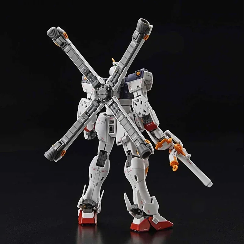Фото Gundam BANDAI RG 31 1/144 X1 CROSS BONE игрушечные фигурки подарки для детей аниме сборка экшн-меха оригинальный продукт №4