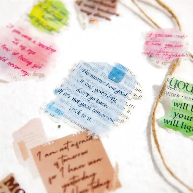 

30 шт., декоративные полосы для скрапбукинга, 210 х95 мм