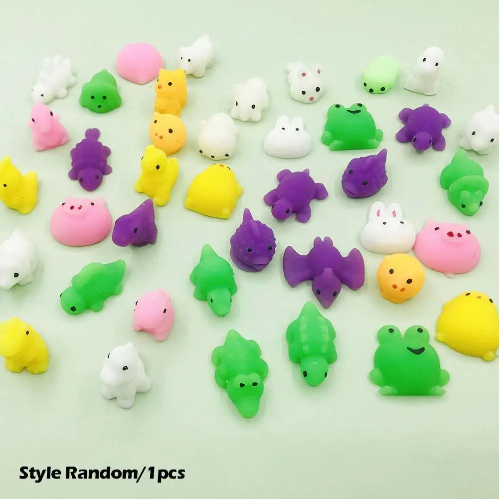 

1pc Cute Squishy Animal Slow Rising Squeeze Healing Kawaii Kids Fun Adult Stress Random Toy Anti-anxiety Reliever Style Kid P8u1