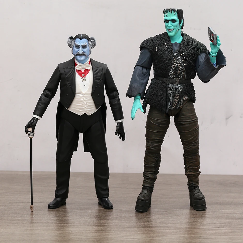 

NECA робой зомби мунстеры, гермен, Мунстер, полный подсчет, фигурка героя, коллекционная игрушка, модель