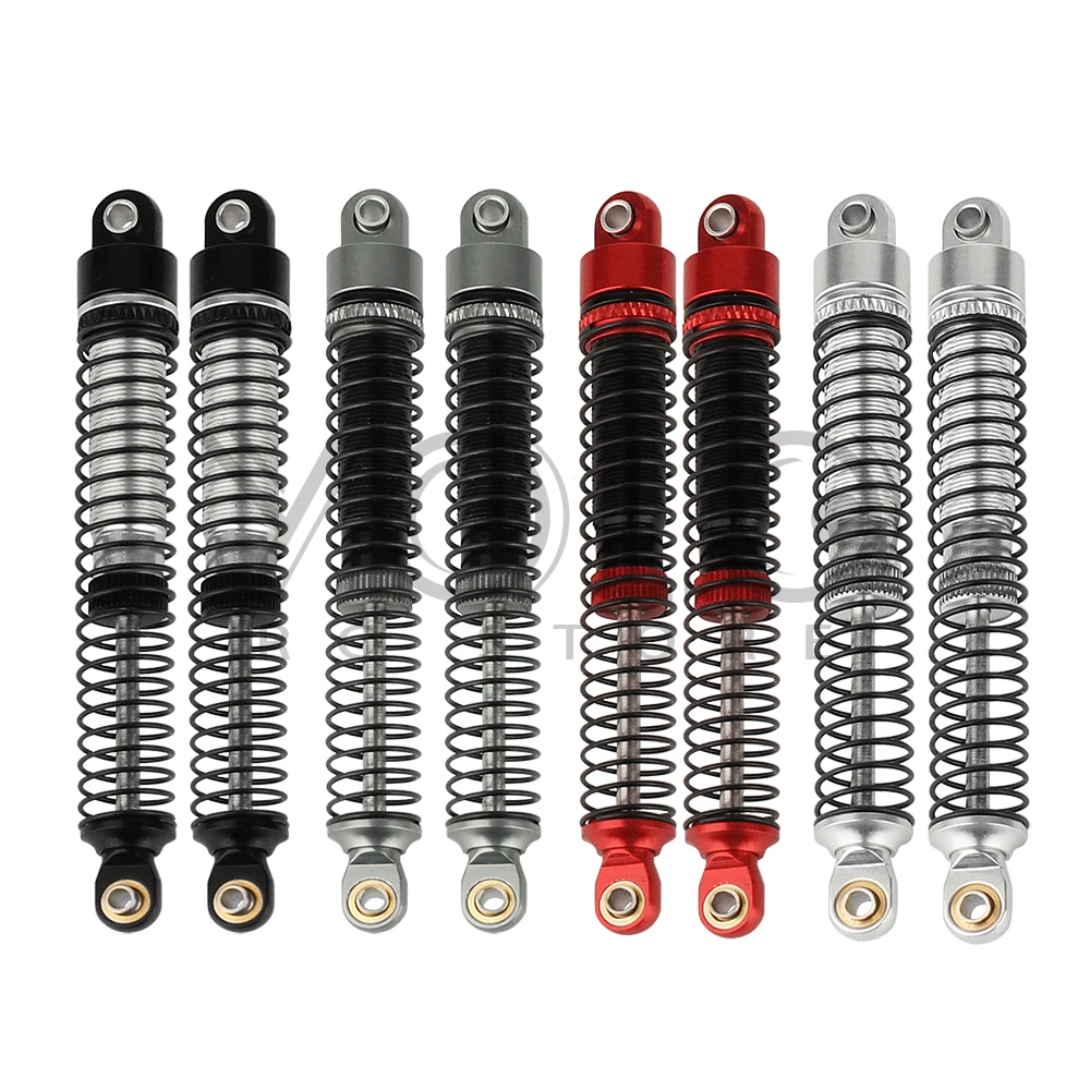 4 шт. 78 мм алюминиевые амортизаторы для 1/18 RC Crawler TRX4M TRX-4M Бронко Defender обновленные