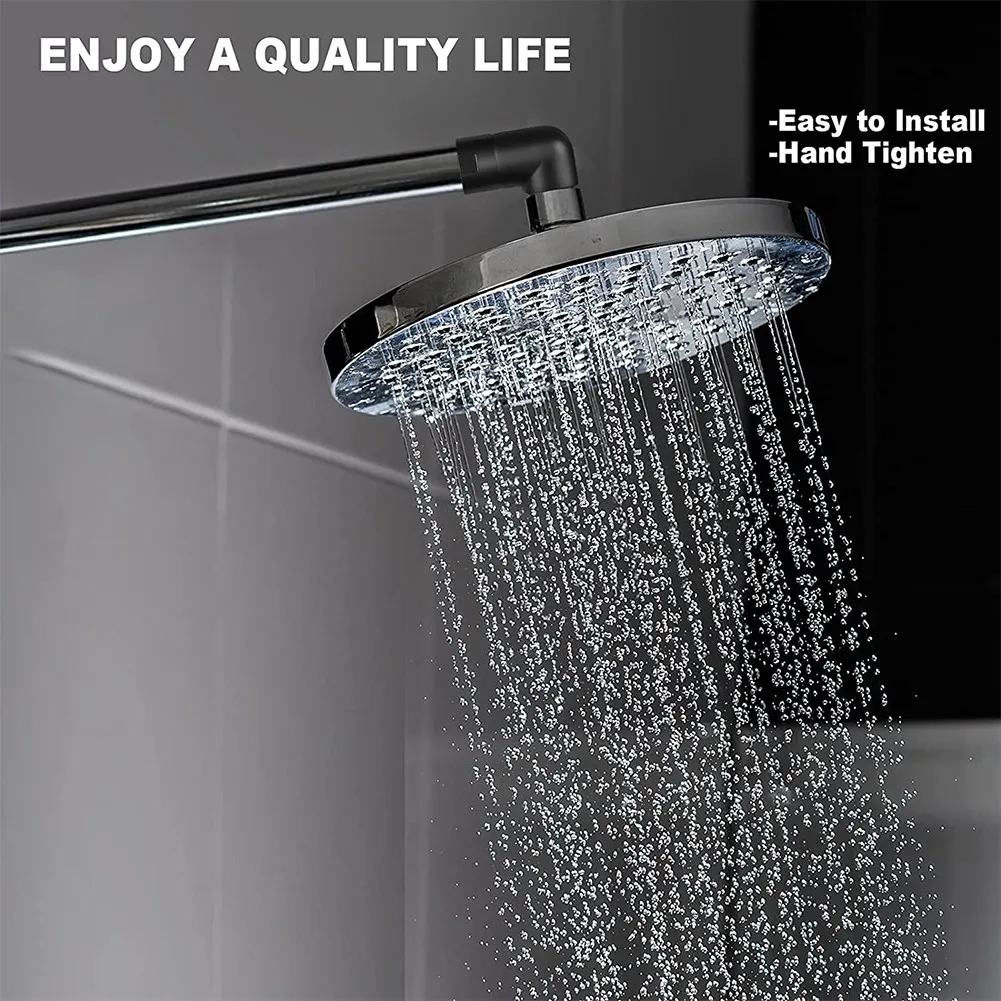 

1PC High Quality Solid Brass Shower Head Elbow Adapter Shower Arm Extension 90 Degree 1/2 Inch NPT Shower Heads