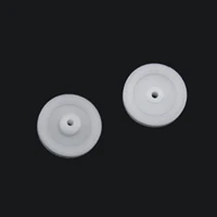 182a plastic pulley diameter 18mm tight for shaft hole 2mm motor wheel model diy rc toy belt car airplane accessories