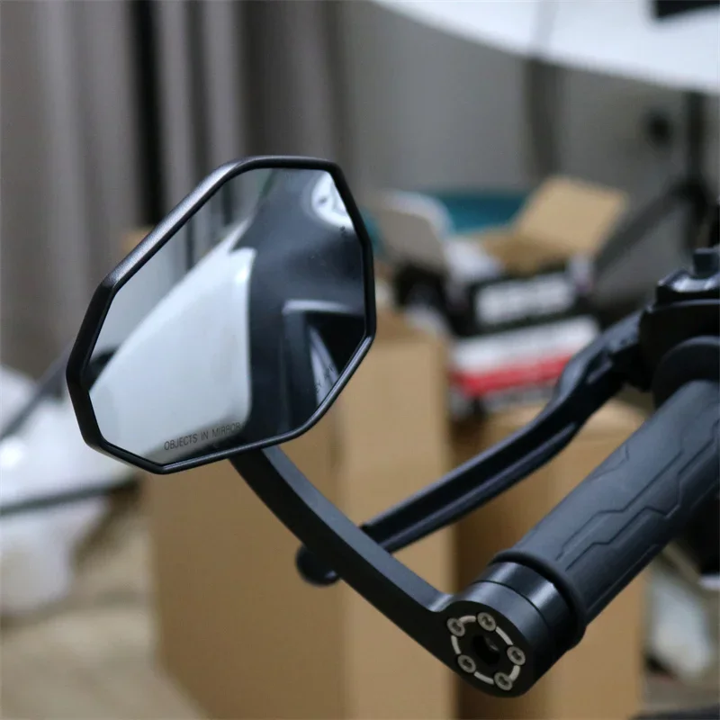 Универсальное мотоциклетное зеркало заднего вида диаметром 7/8 дюйма с ручкой 22