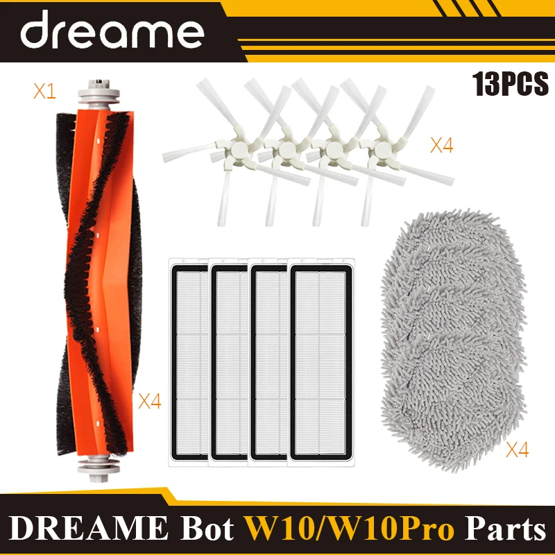 

Сменные детали для робота-пылесоса Dreame W10