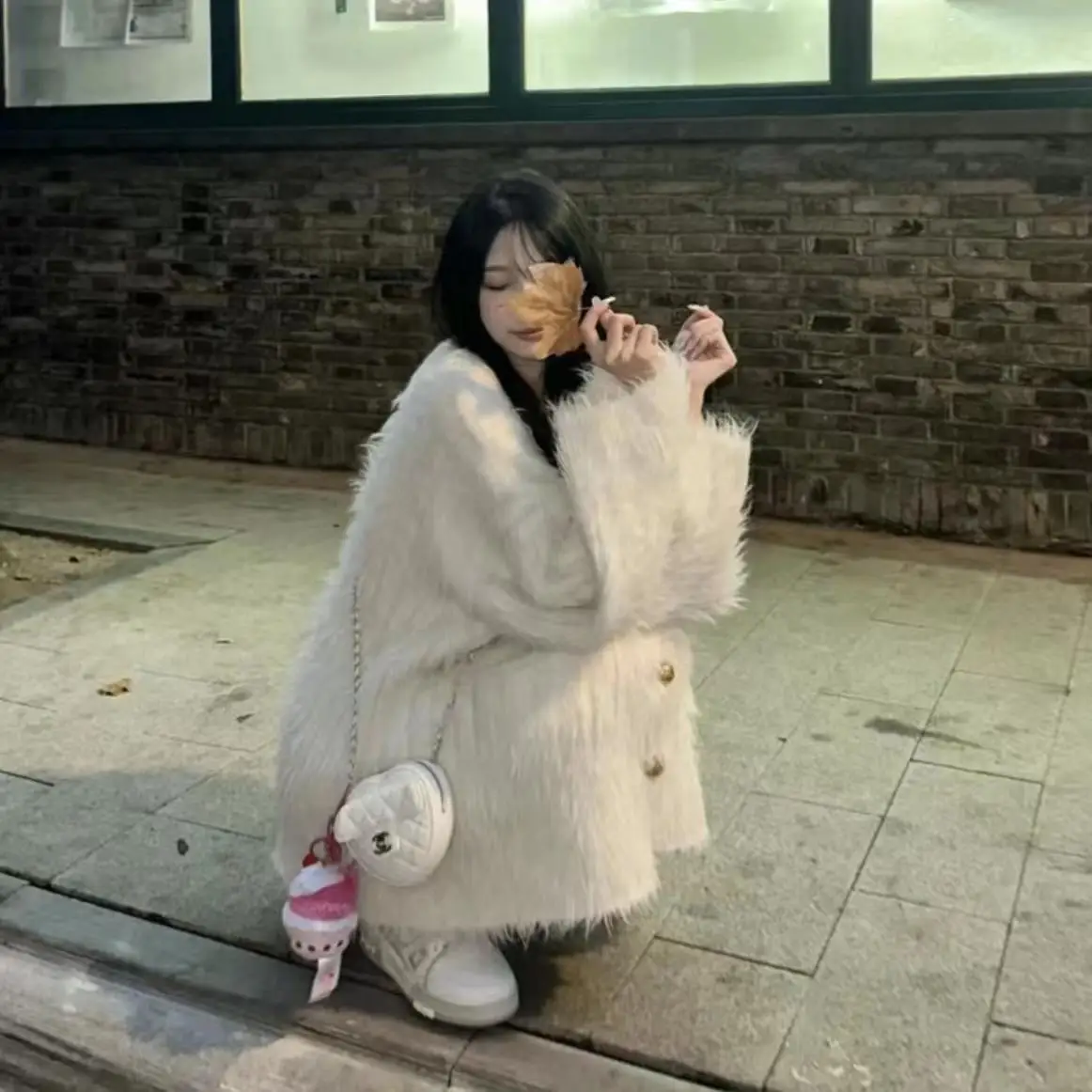 Корейский свободный и ленивый стиль свитер кардиган куртка женский новый