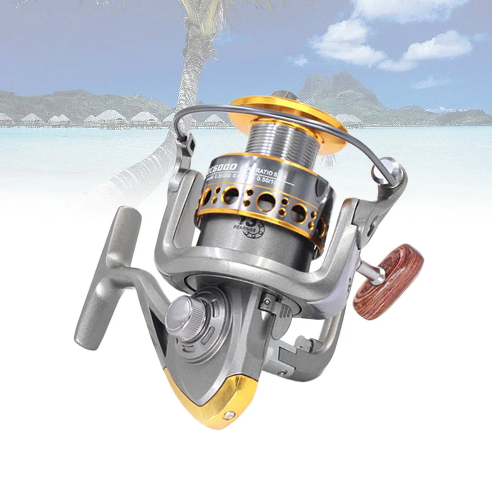 

1pc Fishing Reel Creative Fine Metal Durable Practical Alloy Fishing Reel for Freshwater Fishing Fishing accessories