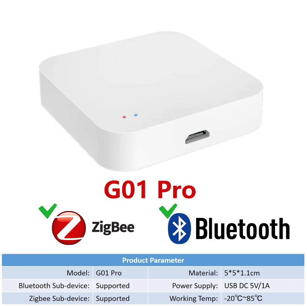 

Tuya Zigbee Hub BT03/G01/G01Pro