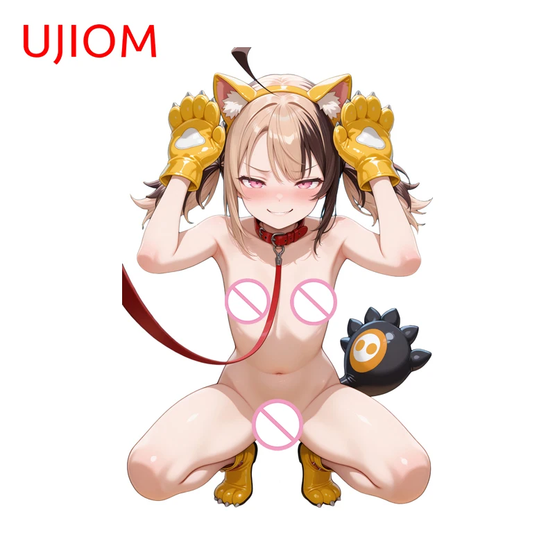 

Настенная наклейка UJIOM Cat Girl