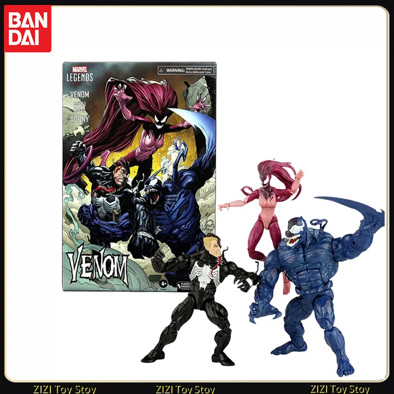 

6 Inch In Stock Marvel Legends Series Venom Multipack Painful Riot 3-person Moving Doll Action Figure Collect Model Toys Gift