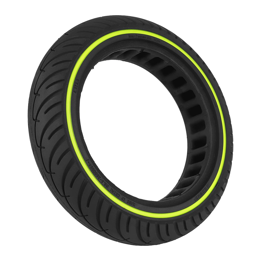 

8.5 Inch 8 1/2x2 Solid Tyre With Fluorescent Strip For Electric Scooter 8.5x2 High Quality Cycling E-Scooters Parts