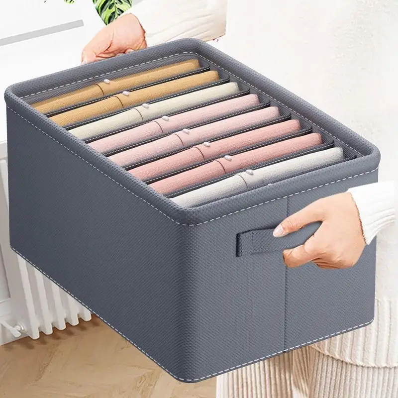 

Underwear Organizer Foldable Home Cabinet Divider Storage Box Closet Organizer Drawer Socks Shorts Bra Storage Boxs