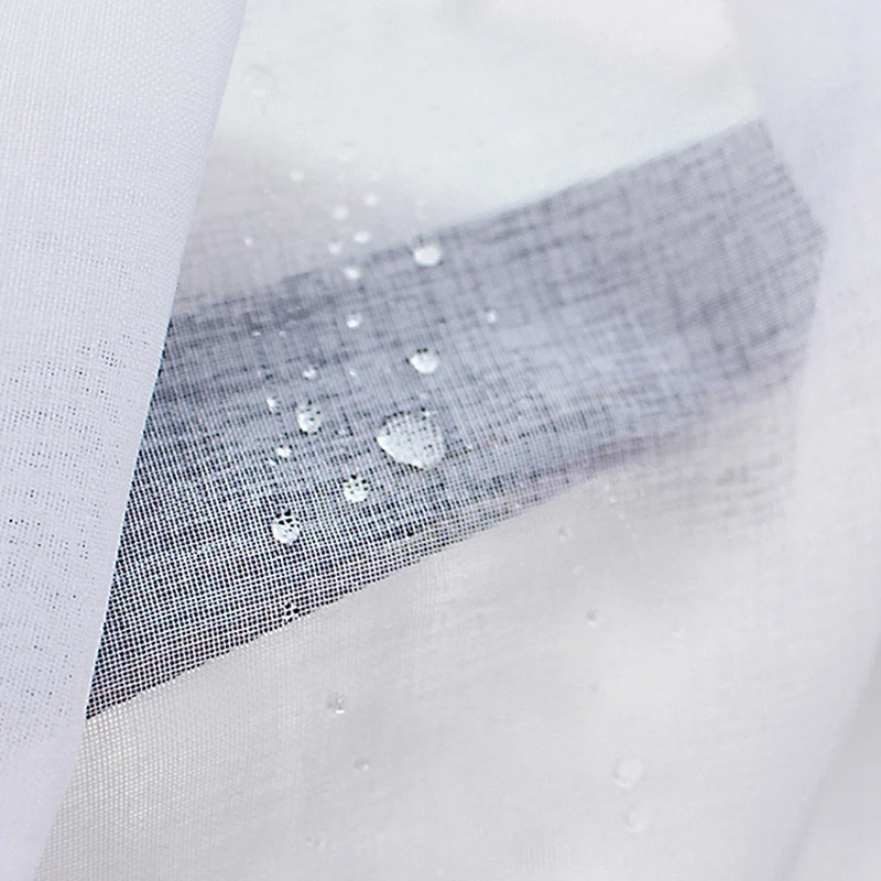 Белая уличная занавеска вуаль садовая водонепроницаемая панель искусственные