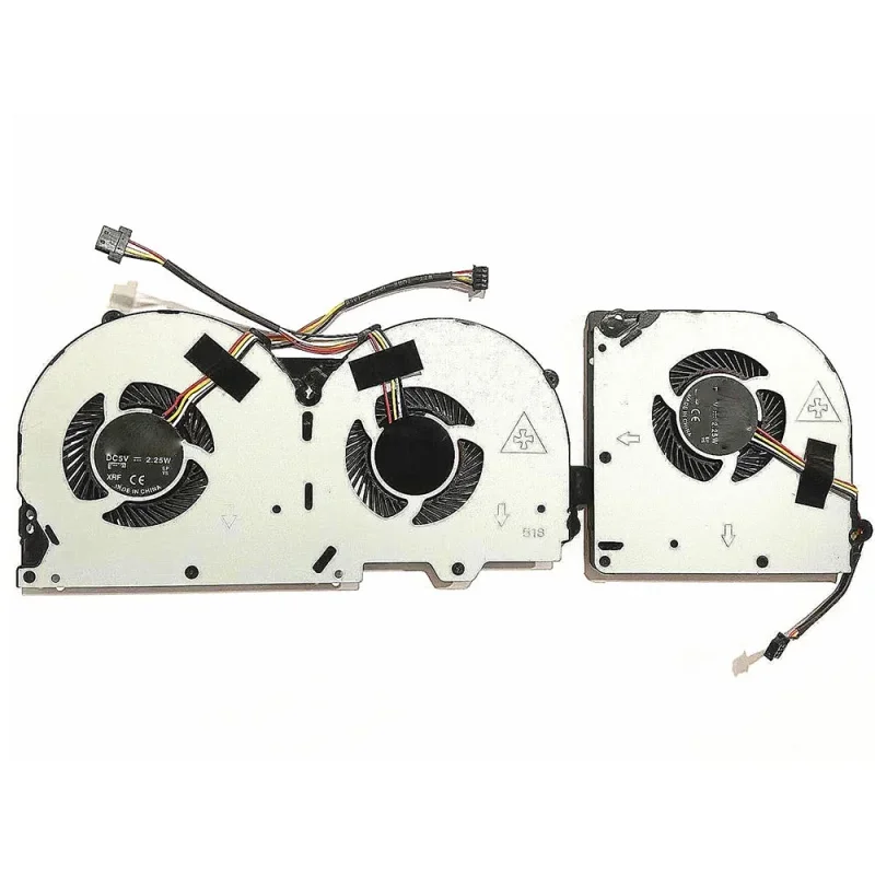 Новый вентилятор охлаждения процессора и графического для Hasee T97 T96E T96C T97C T97E умный