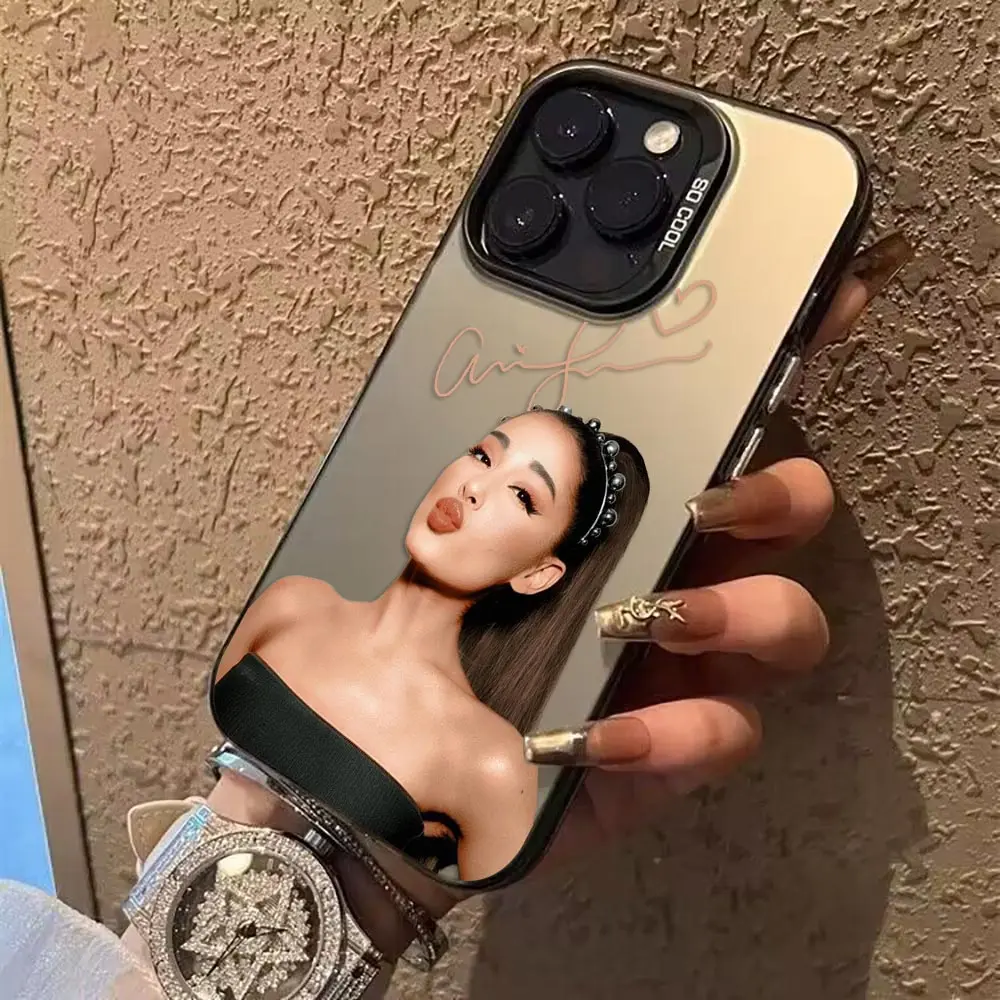 Фото Чехол для телефона A-Ariana G-Grandes Singer Cover для REALME 16 15 14 13 8I 9I 10 11 12 C100 C83 C75 C67 C65 C55 C53, противоударный чехол №5
