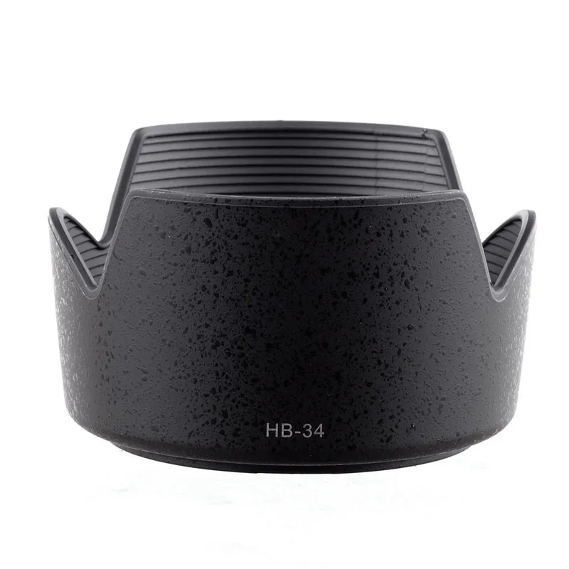 

DSLR Camera Lens Hood HB-34 Cover for Nikon AF-S DX 55-200mm f/4-5.6G ED 52mm Filter Lens Accessories