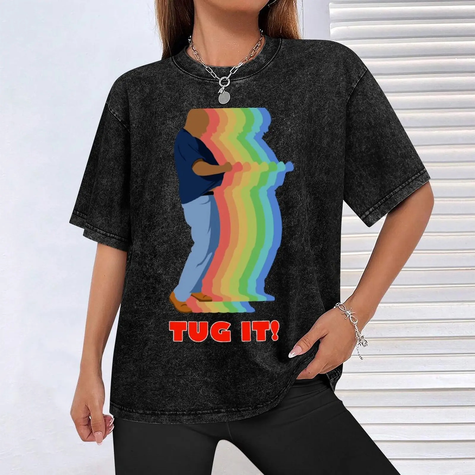 Футболка TC Tuggers синяя арховая футболка большого размера мужская