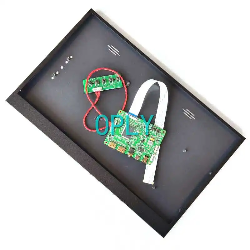 

For NT116WHM NV116WHM Mini-HDMI 1366*768 11.6" Micro USB EDP 30Pin DIY Kit LCD Matrix Controller Board+Metal Case Back Cover Box
