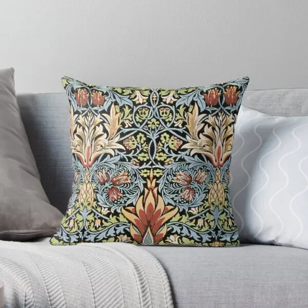 

Наволочка для подушки с винтажным рисунком Вильяма МО, Модный чехол для отеля, подушки для кровати в комплект не входят