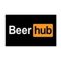 3x5 ft wub pron beer hub flag polyester printed bar banner for decor
