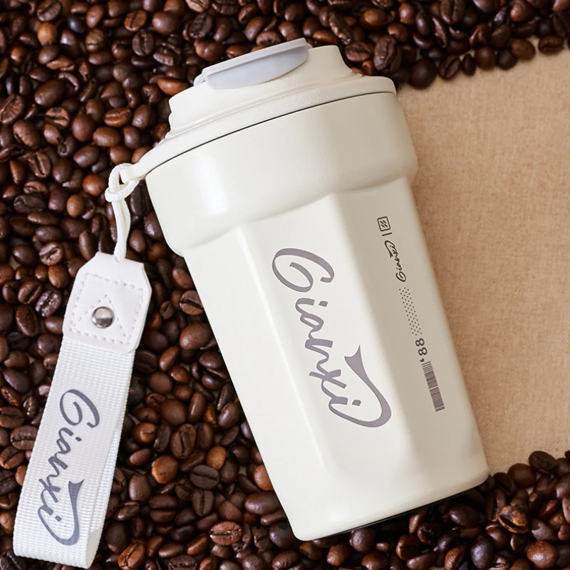 Кофейная Чашка Из Нержавеющей Стали Gianxi 316 Портативный Многоразовый Чайник