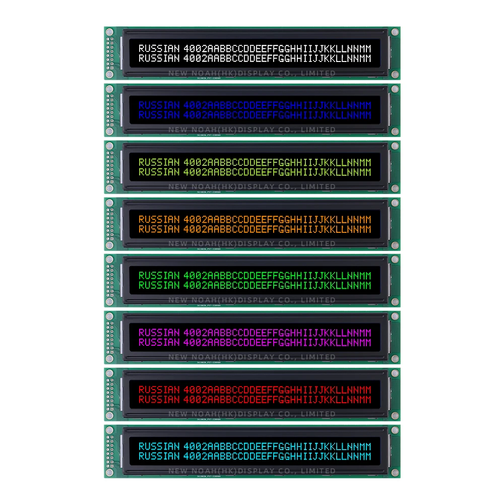 Русская черная пленка BTN белая 4002A модуль ЖК-экрана 2*40 2X40 4002 несколько языков ST7066U