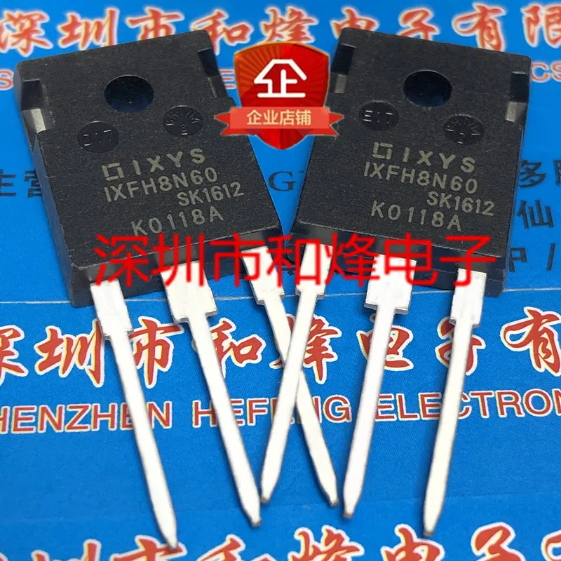 

5 шт.-10 шт. IXFH8N60 TO-247 600V 8A Новый и оригинальный на складе