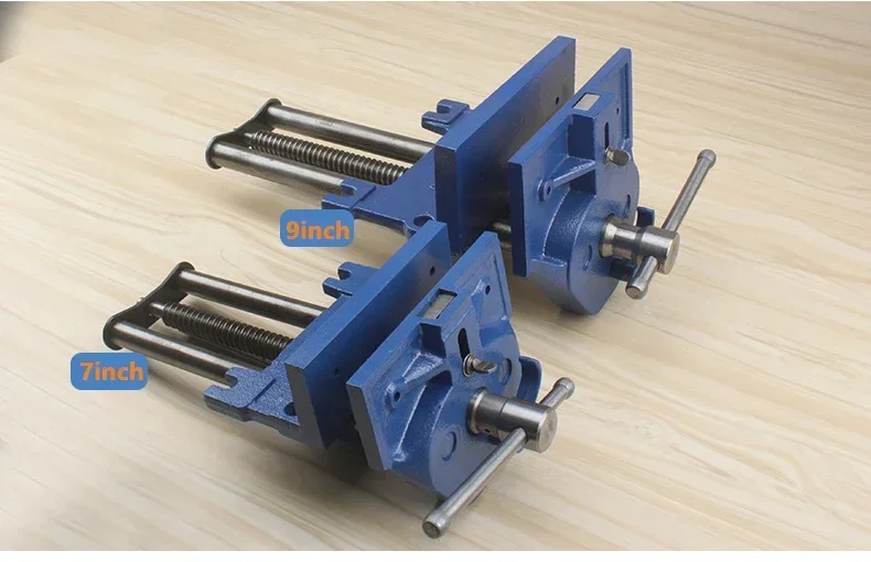 7-дюймовый 9-дюймовый сверхмощный быстросъемный деревянный верстак тиски