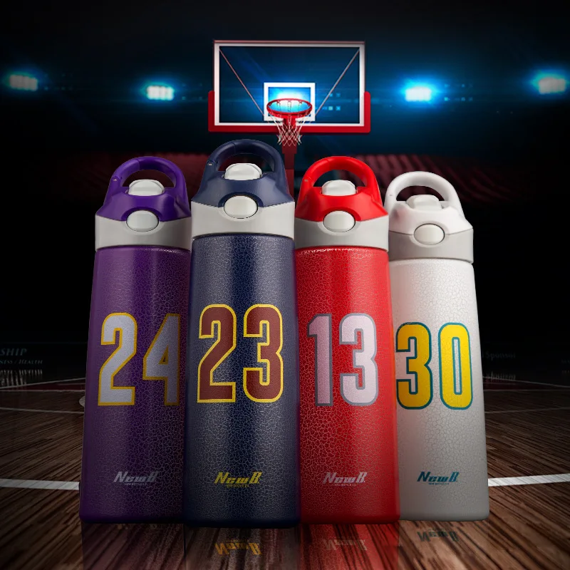 

600ml Water Bottle With Straw BPA Free Plastic Cup Fitness Sports Kettle Portable Leakproof Tumbler Travel Outdoor Drinking Mug