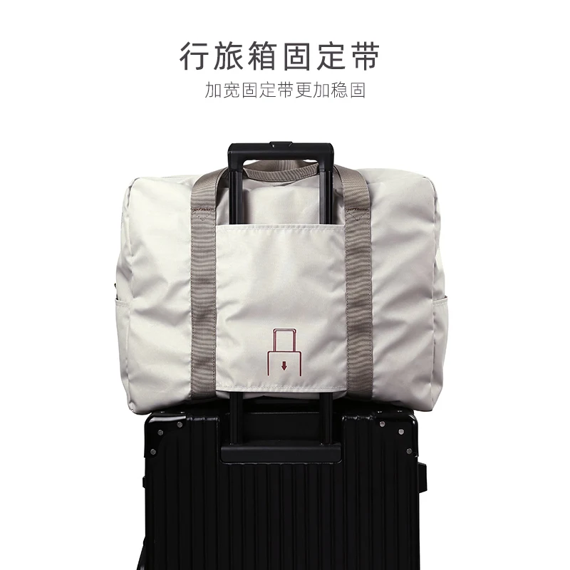 2022 Large Capacity New Nylon Foldable Travel Bags Unisex  Bag Luggage Women WaterProof Lightweight Vintage Handbags