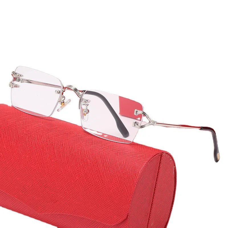 Новые трансграничные модные солнцезащитные очки женские маленькие квадратные