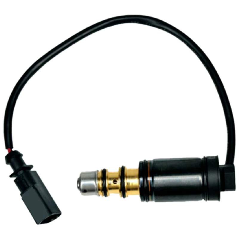 

1 PCS Car Air Conditioner Ac Compressor Solenoid Valve Electronic Control Valve Replacement Parts For Volkswagen For