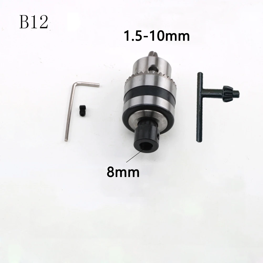 

1set Drill Chuck T Spanner L Spanner Connector B12 Wrench Clamping CNC Machine Convert Adapter Motor Modified Electric Tool Part