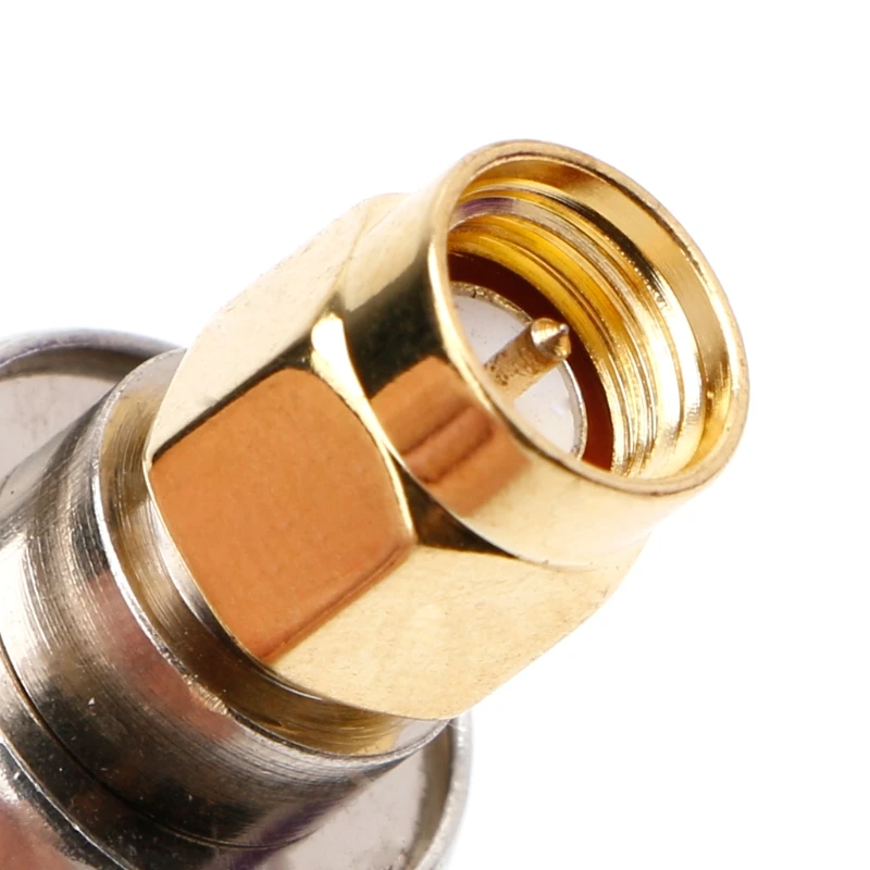 

2022 New SMA-BNC-JJ RF Coaxial Coax Adapter SMA Male to BNC Male Plug Straight