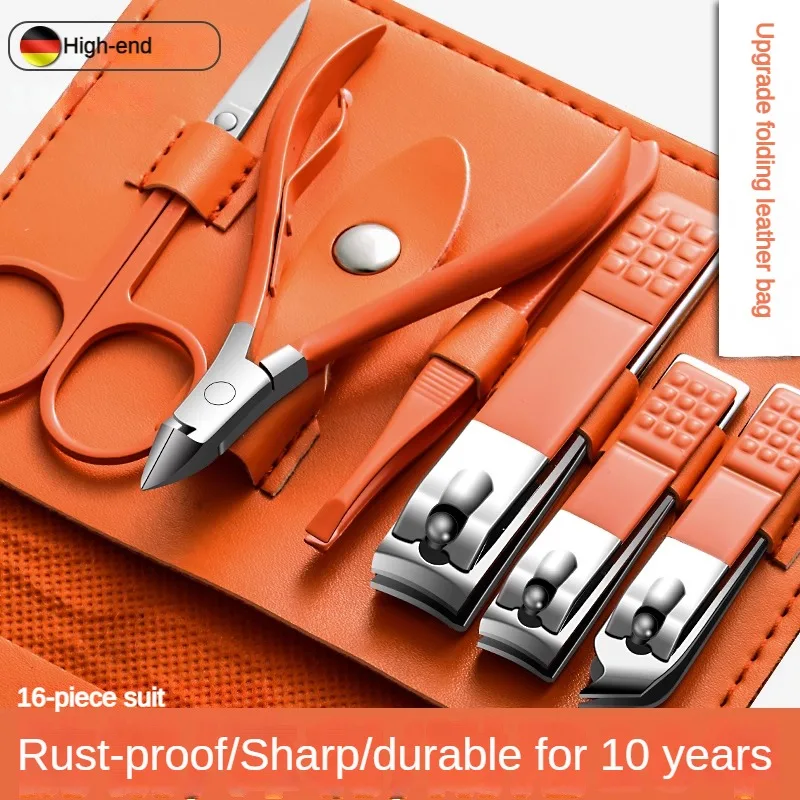 12-16 шт., набор для маникюра и педикюра из нержавеющей стали | AliExpress