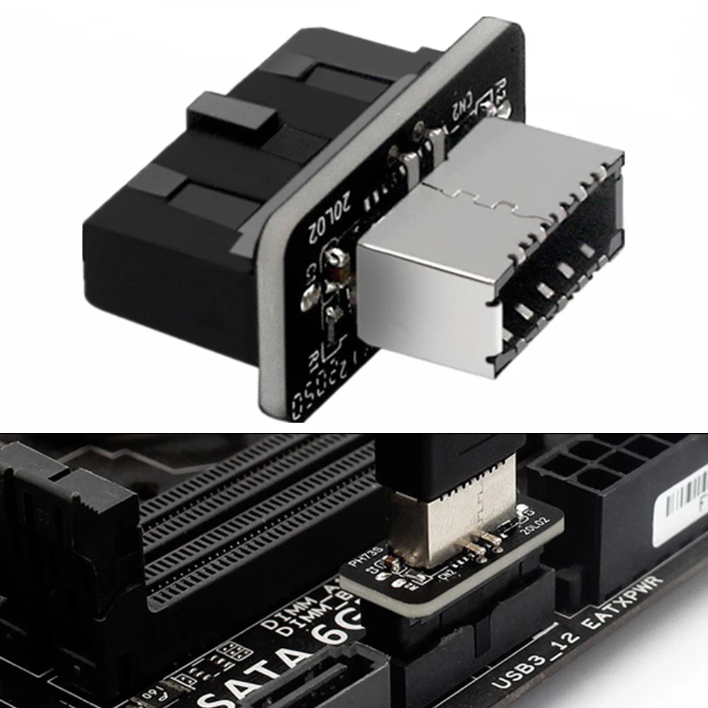 

Внутренний разъем USB 3,0 к USB 3,1/, адаптер Type C USB3.0 19P/20P к порту вставки TYPE-C высокого качества