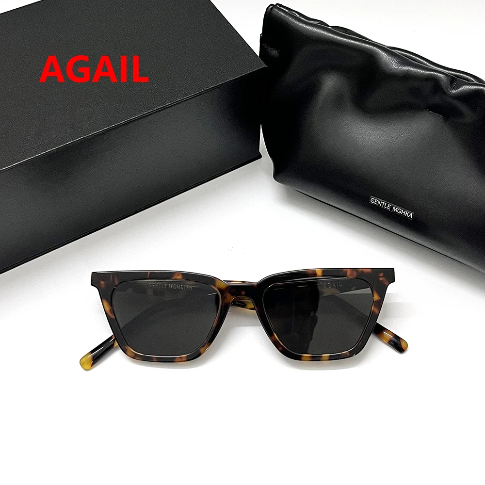 Luxury Brand AGAIL Women Cat eye Polarized Sunglasses GENTLE Designer Acetate SunGlasses Female Lady Sunglass with Original Case