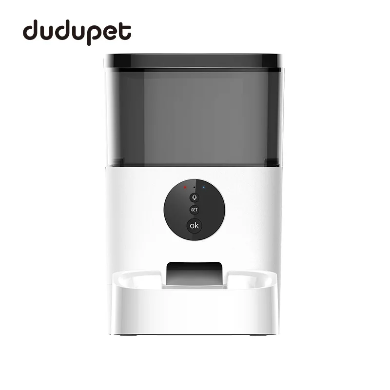 

Pet feeder mobile APP control timing quantitative cat and dog food intelligent automatic feeding machine 4L