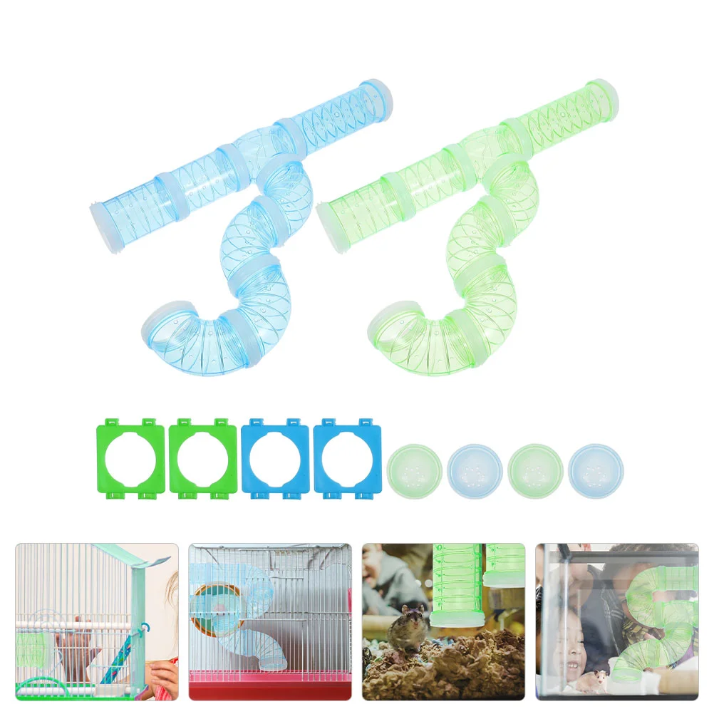 

DIY Kits Hamster Maze Tube Rat Cage Accessories Rat Tunnel Track Little Critters Toys Small Pet Tunnel Chinchilla Hamster Pipe