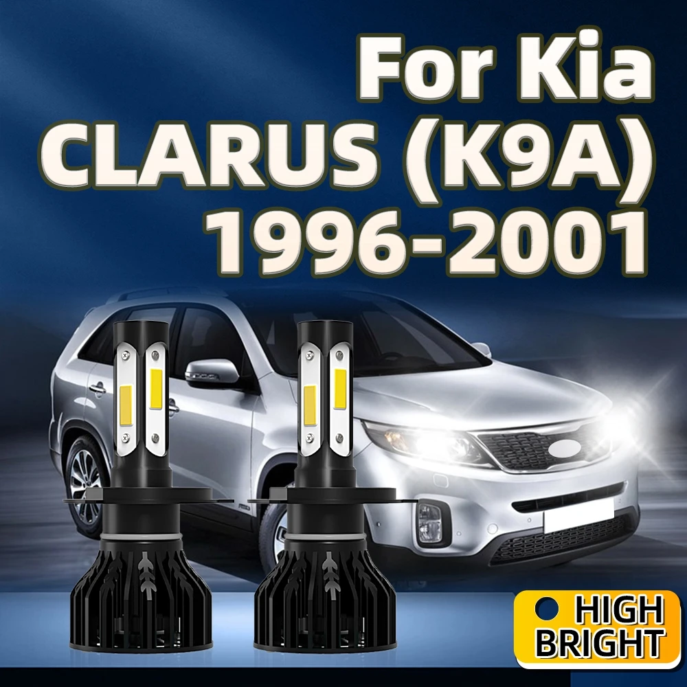 

2Pcs 6000K Led Lamp Car H4 Headlight 160W Bulb Hgher Brightness For Kia CLARUS (K9A) 1996 1997 1998 1999 2000 2001