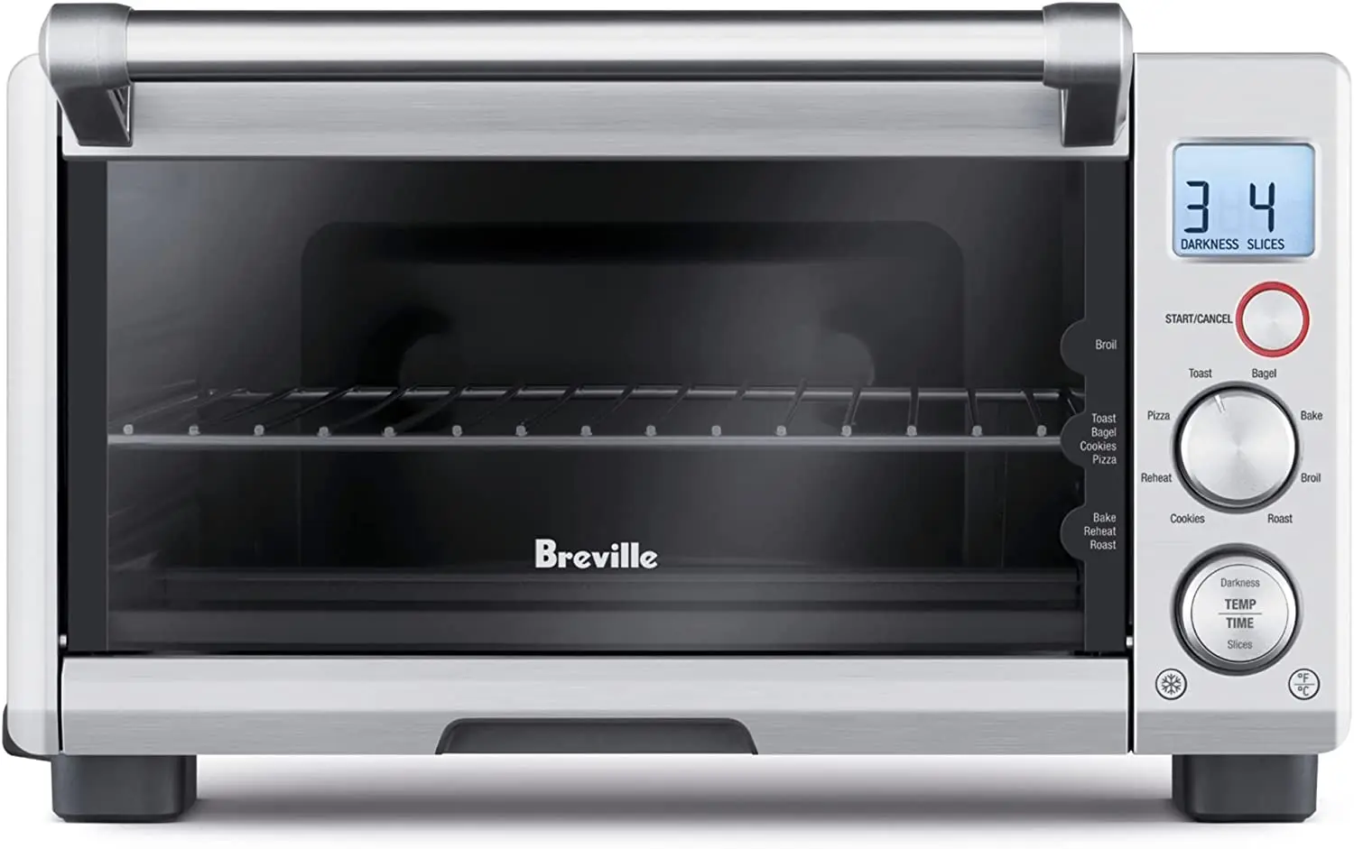 

Free Shipping Compact Smart Toaster Oven Brushed Stainless Steel BOV650XL