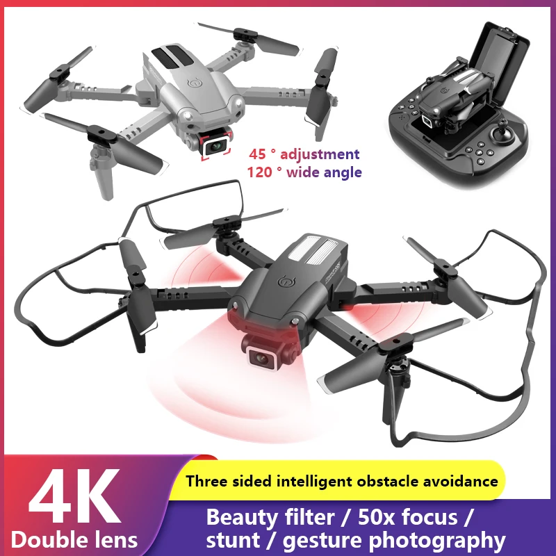 

2022 New S95 Mini Drone 4K HD Dual Camera Profesional WiFi FPV Drones Height Keep Helicopter RC Foldable Quadcopter Toys for Boy