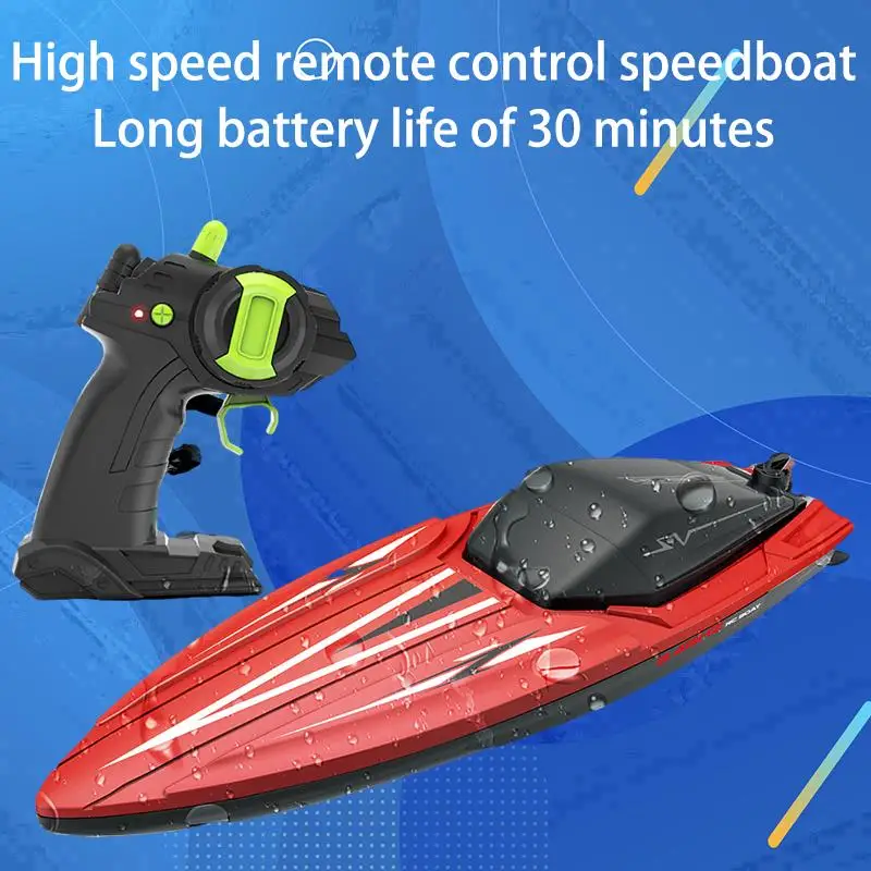 

Unleash the Fun with Our Wireless High-Speed Children's Remote Control Boat - Perfect for Outdoor Adventures