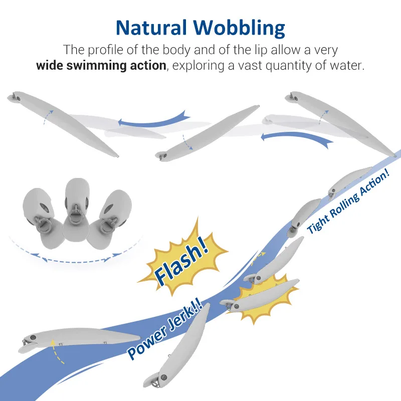 NOEBY плавающая приманка для ловли гольяна соленой воды 150 мм 23 г искусственная