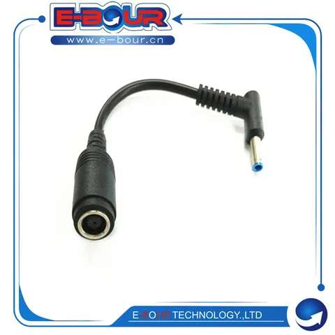 Кабель для зарядного преобразователя питания постоянного тока 7,4 мм x 5,0 мм до 4,5 мм x 3,0 мм Штекерный адаптер для зарядного устройства Разъем питания кабель 15,6 см для разъема постоянного тока