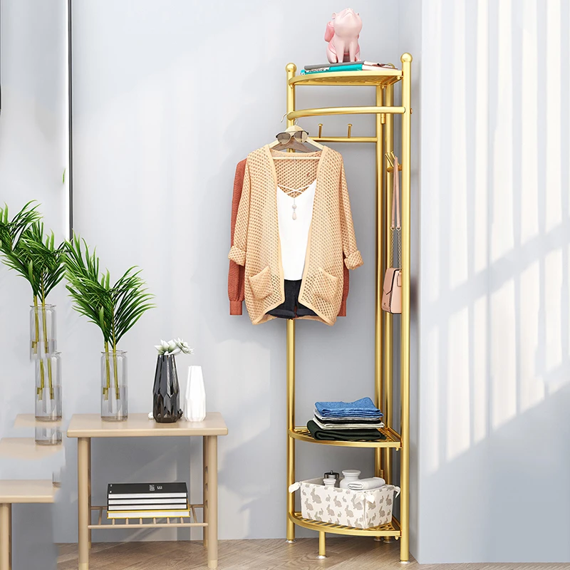 Угловые вешалки органайзер для одежды сверхмощная стоячая стойка животных