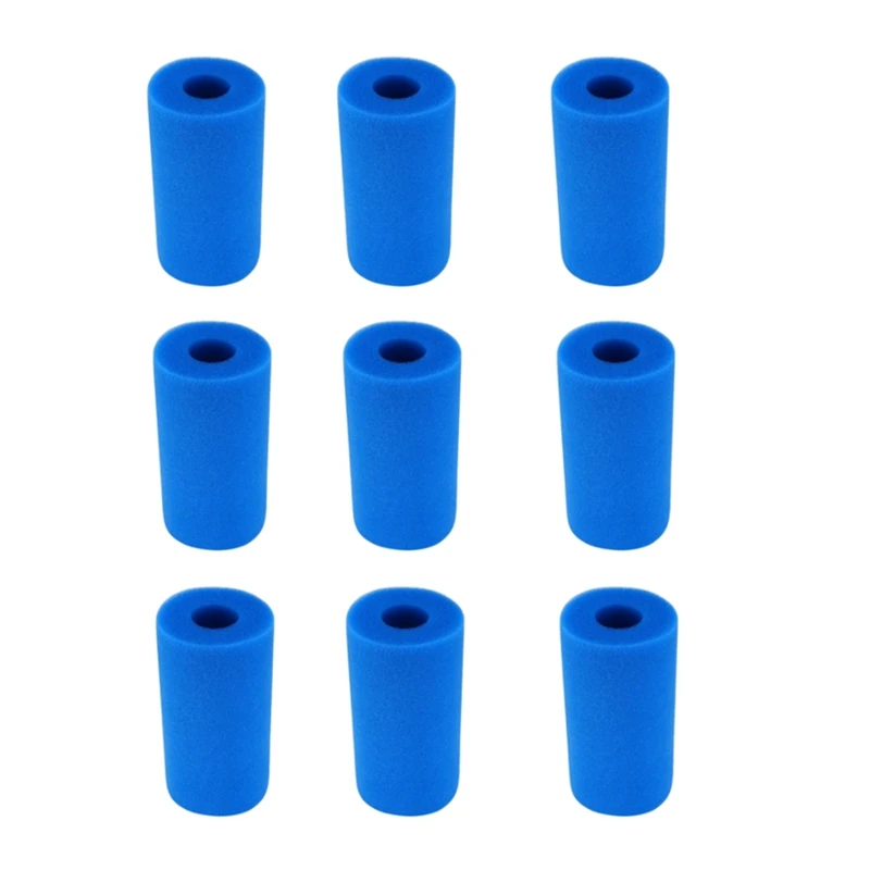 

NEW-9Pcs Foam Filter Sponge For Intex Reusable Washable Swimming Pool Aquarium Filter Accessories