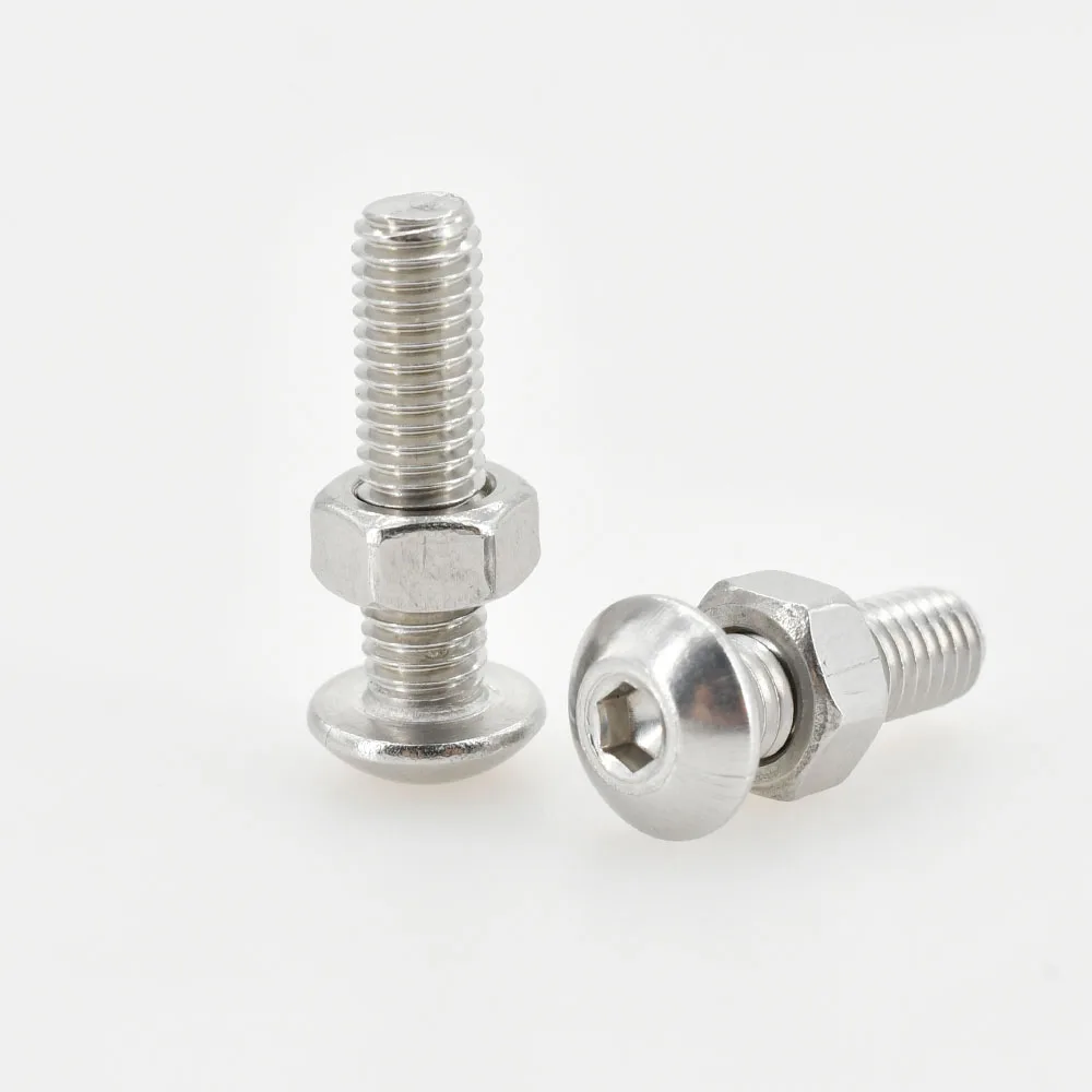 

Винты и гайки с шестигранной головкой, из нержавеющей стали