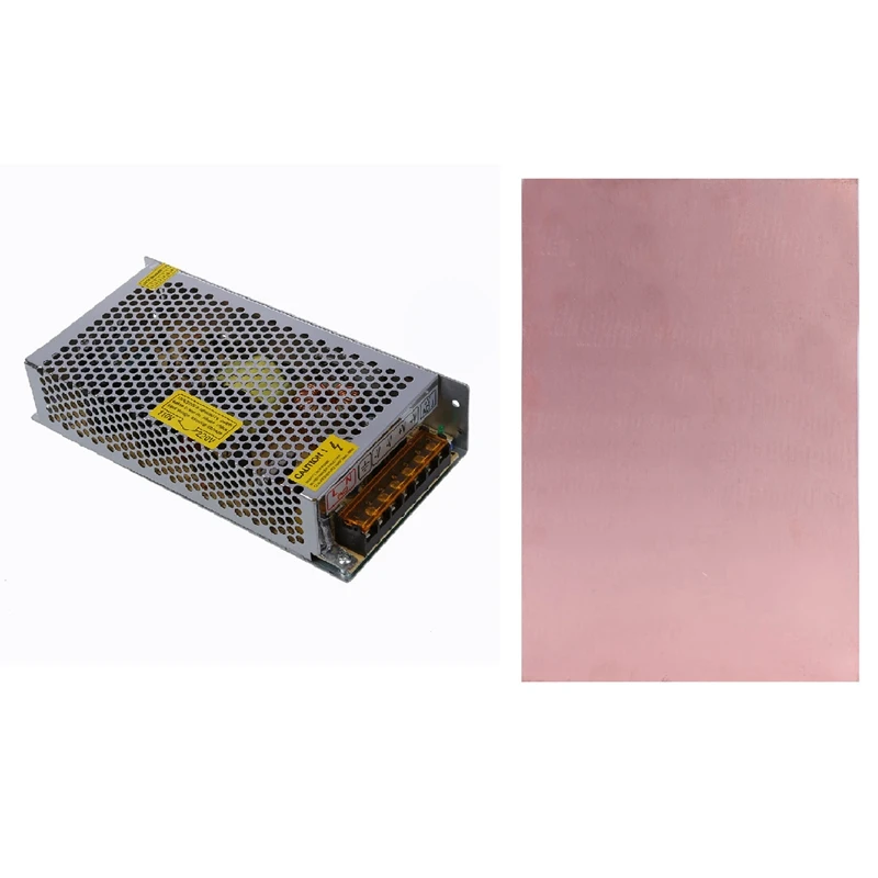 

1 Pcs 200W Switching Switch Power Supply Driver & 1 Pcs Single Sided Copper Clad Laminate PCB Circuit Board